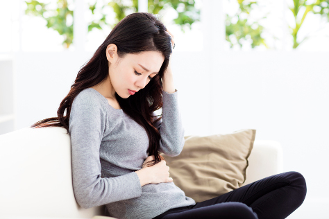 Implantation bleeding image