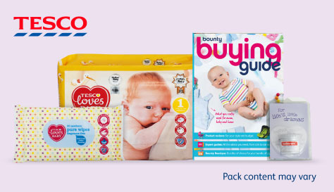 Tesco Bounty Mum-to-be pack