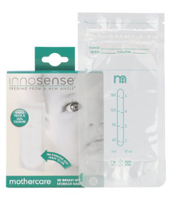 Mothercare milk storage bags