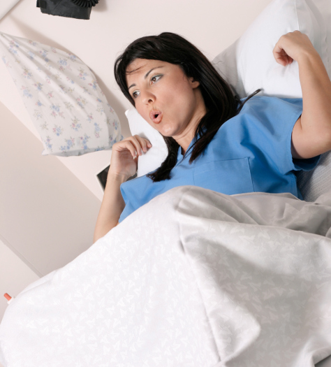 Woman having a vbac birth