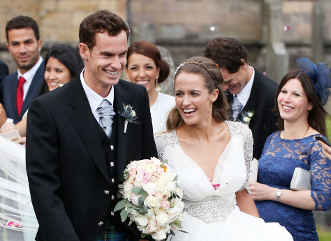 Andy Murray and Kim Sears wedding