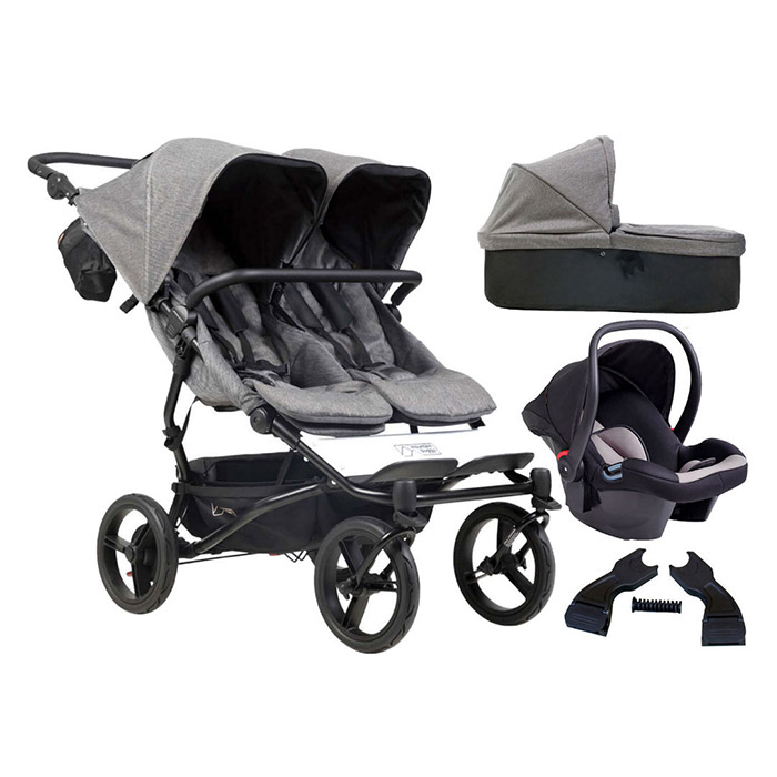 Mountain Buggy Duet Luxury Twin (Protect) Travel System With Carrycot