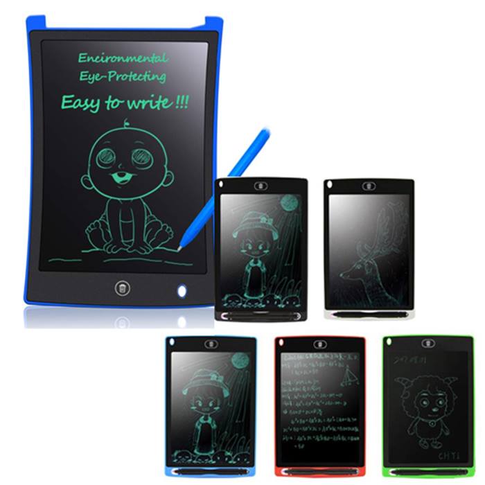 LCD Digital Drawing Pad 2 Designs and 5 Colours