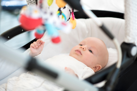 newborn pram and car seat