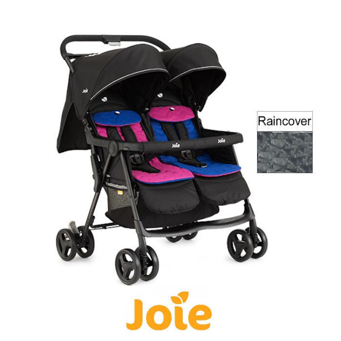 joie double buggy rain cover