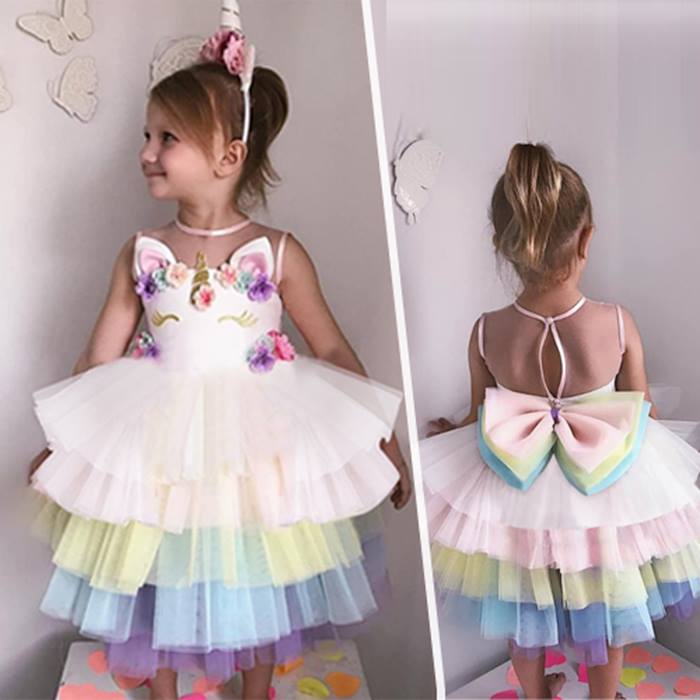 Little Unicorn Princess Tutu Dress - 5 Sizes