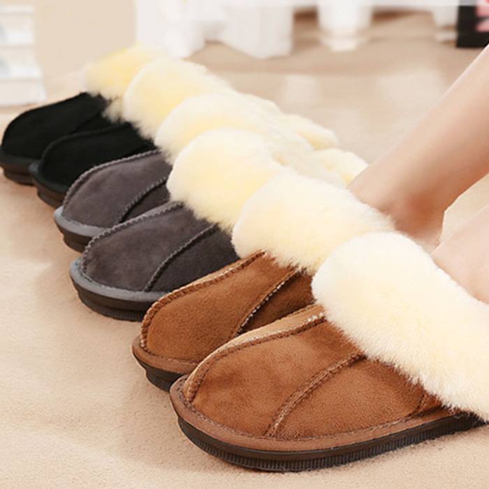 womens sheepskin slippers size 5