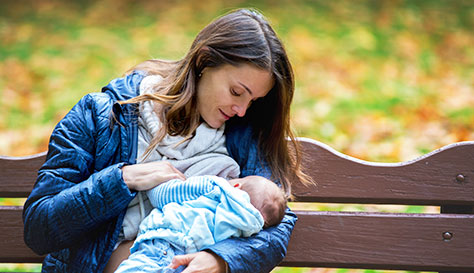 Breastfeeding in public