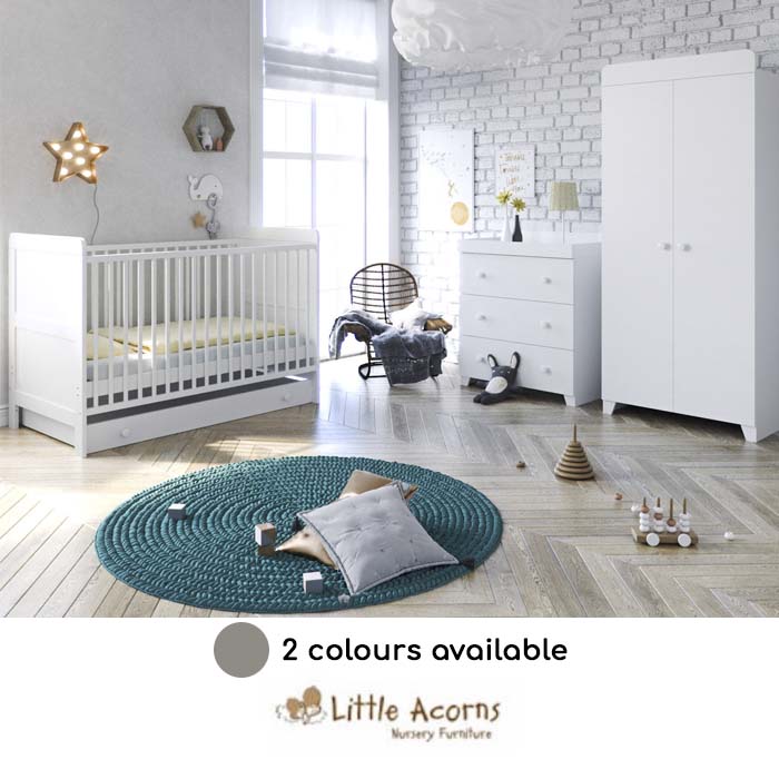 little acorns nursery furniture grey