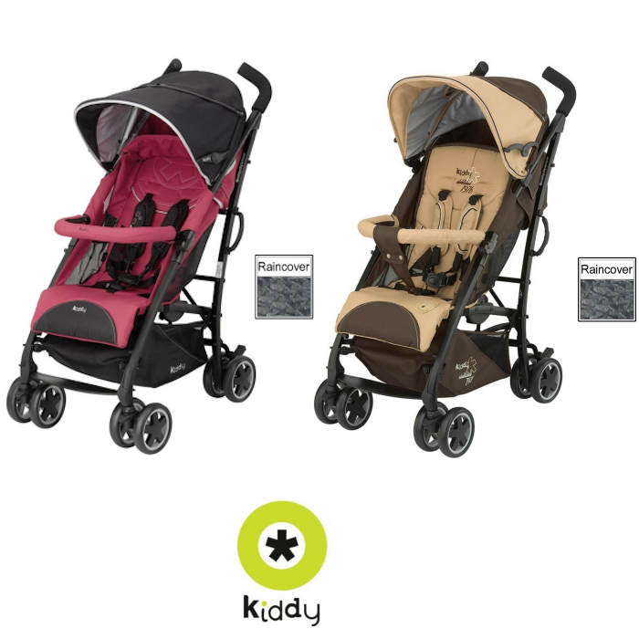 Kiddy City N Move Pushchair Stroller With Rain Cover