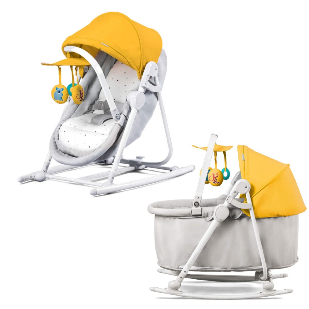 kinderkraft 5 in 1 cradle blue