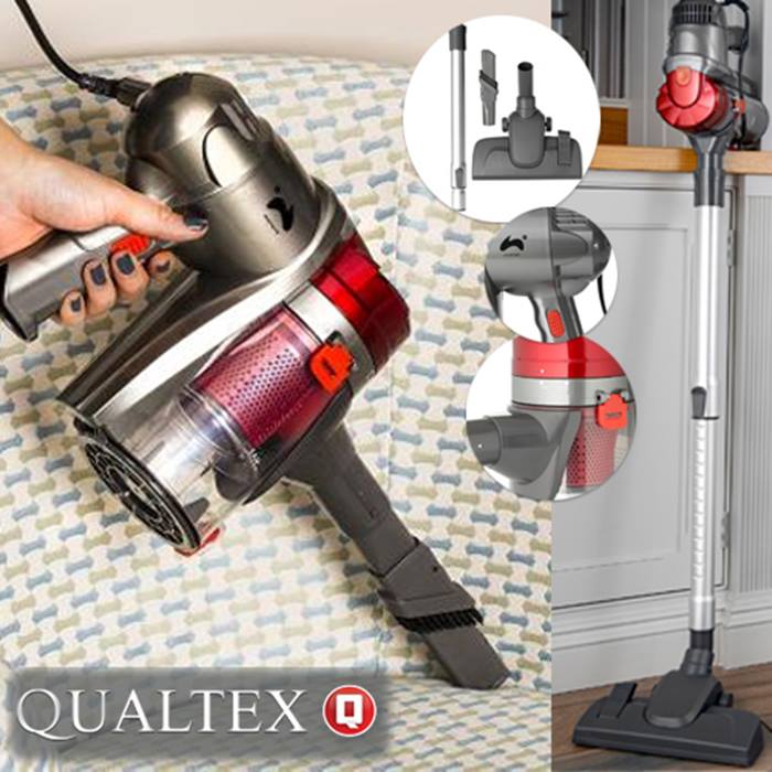 2in1 Qualtex Dual Cyclone Bagless Vacuum