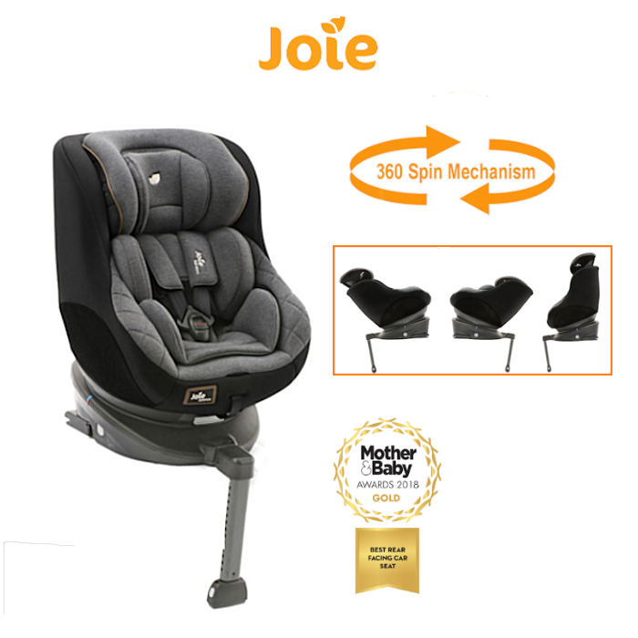 Joie Limited Edition Spin 360 Group 0 1 Isofix Car Seat Signature Noir - Joie 360 Car Seat Cover