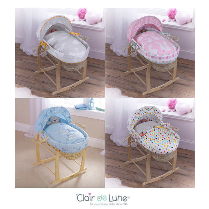 clair de lune palm moses basket