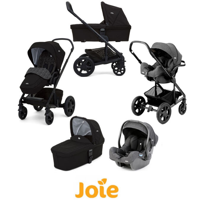 joie dlx chrome travel system