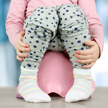 Dressing for successful potty training