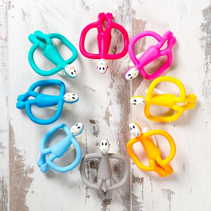 matchstick monkey teething toy
