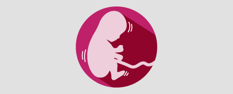 Baby's movements slow down or pattern changes