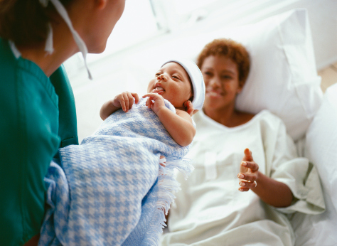 Giving birth second time
