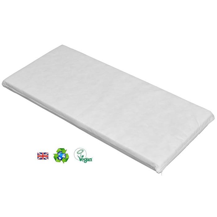 Ventalux Non Allergenic Eco Fibre Cot Bed Mattress (140x70x7.5cm)