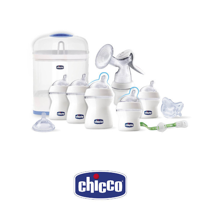 Chicco Natural Feeling 'All You Need' Starter Set with Steriliser