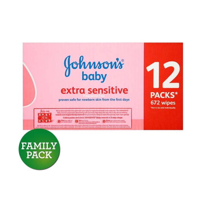 johnsons baby wipes morrisons
