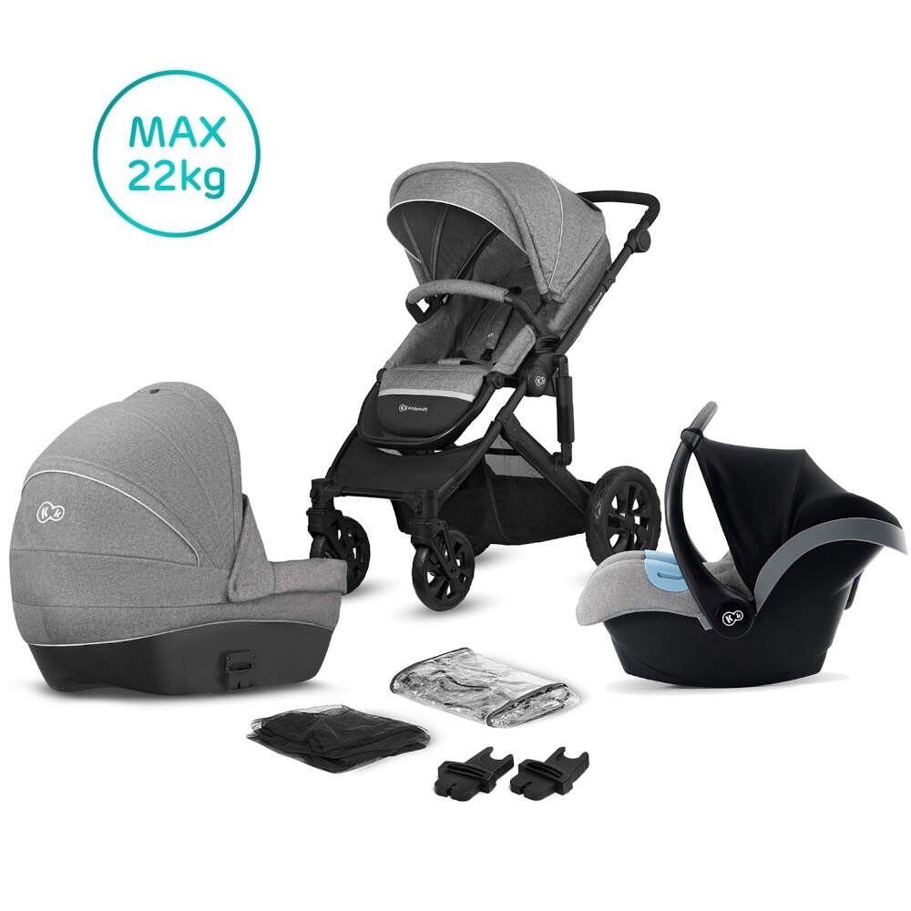 kinderkraft prime 3 in 1 travel system