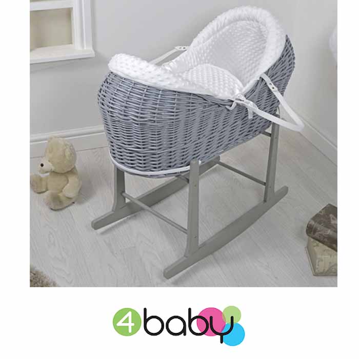 4baby wicker moses basket