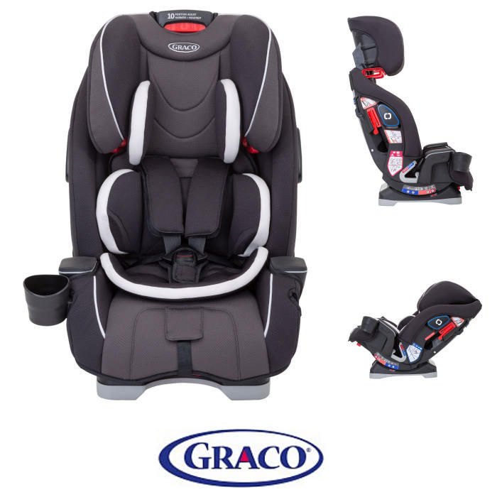 Graco Slimfit Group 0+123 Car Seat Pearl Grey