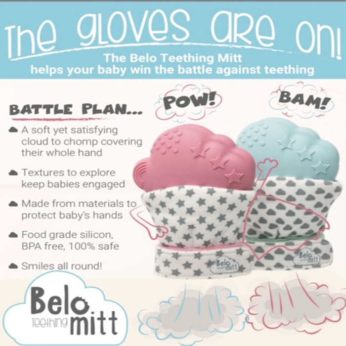 belo teething mitt