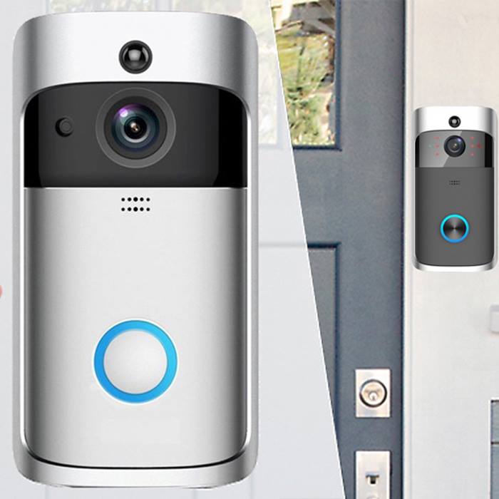 3in1 Wi-Fi Video Doorbell With Optional 3GB SD Card - 2 Colours