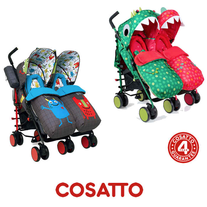 cosatto supa dupa double stroller