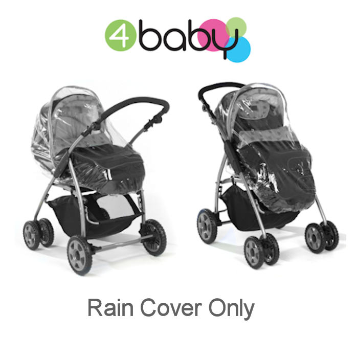 4Baby Universal Zipped Carrycot Pram Raincover