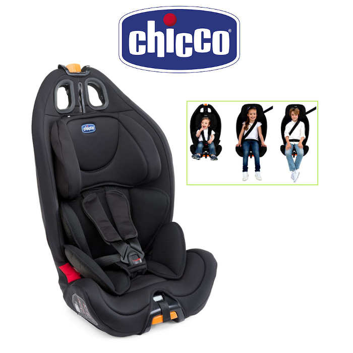 Chicco Gro-Up Group 123 Car Seat - Black