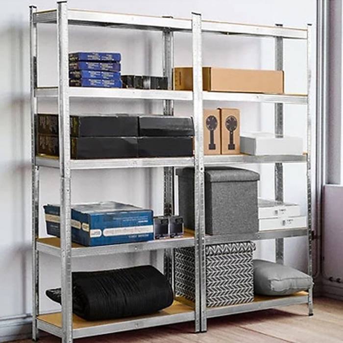 5Tier Heavy Duty XL Fortified Metal Shelving Units 1 or 2
