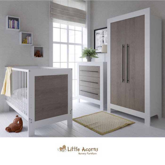 little acorns nursery furniture grey