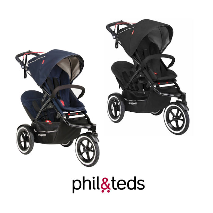 Phil \u0026 Teds Sport Autostop Tandem Pushchair
