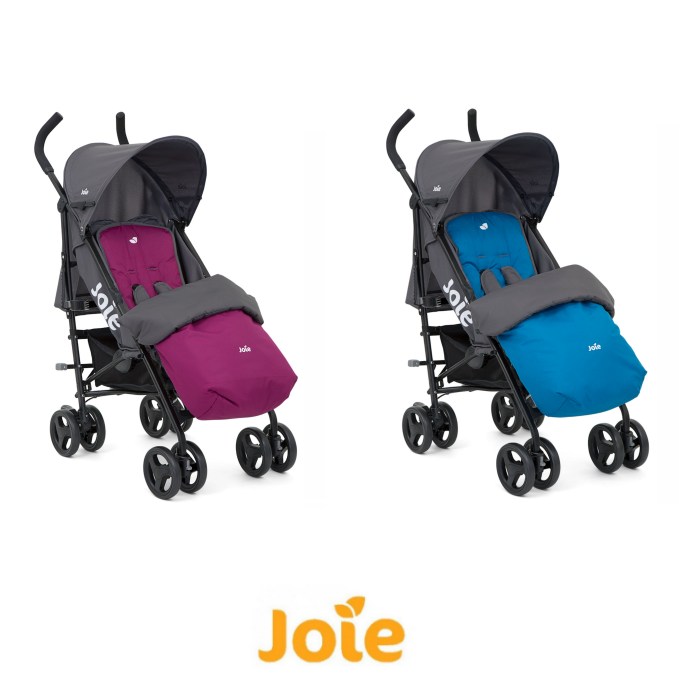 joie nitro footmuff blue