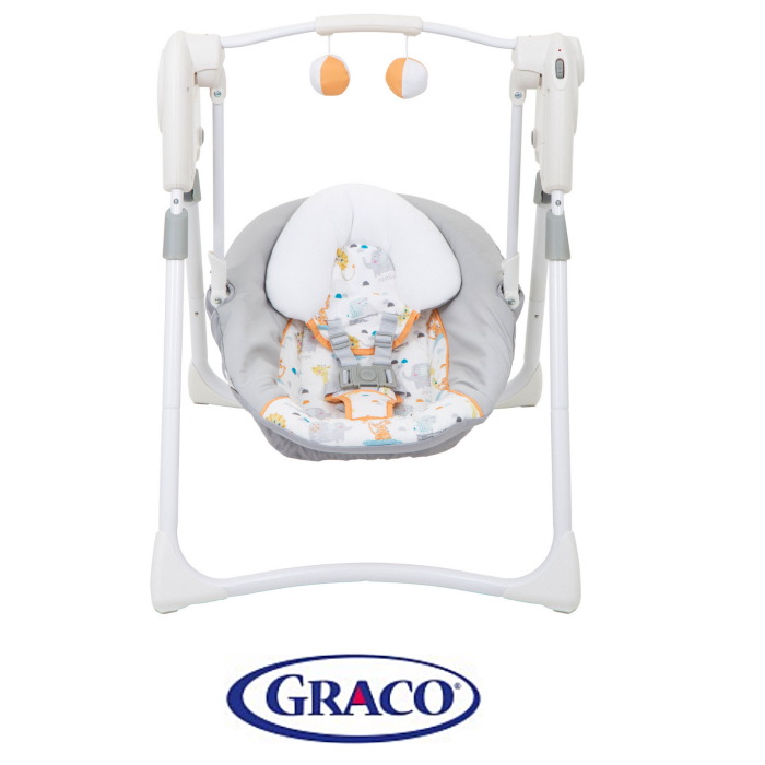 Graco Slim Spaces 2in1 Swing - Linus
