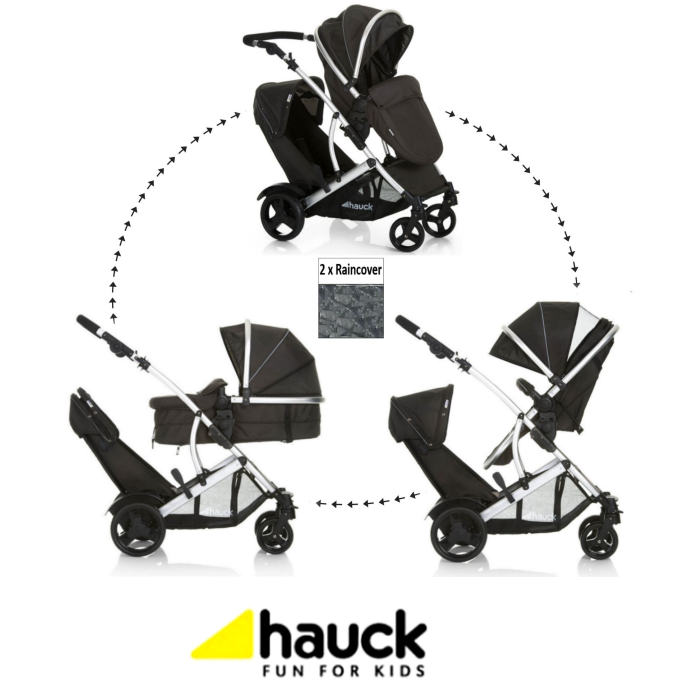 hauck duett ii double buggy stroller