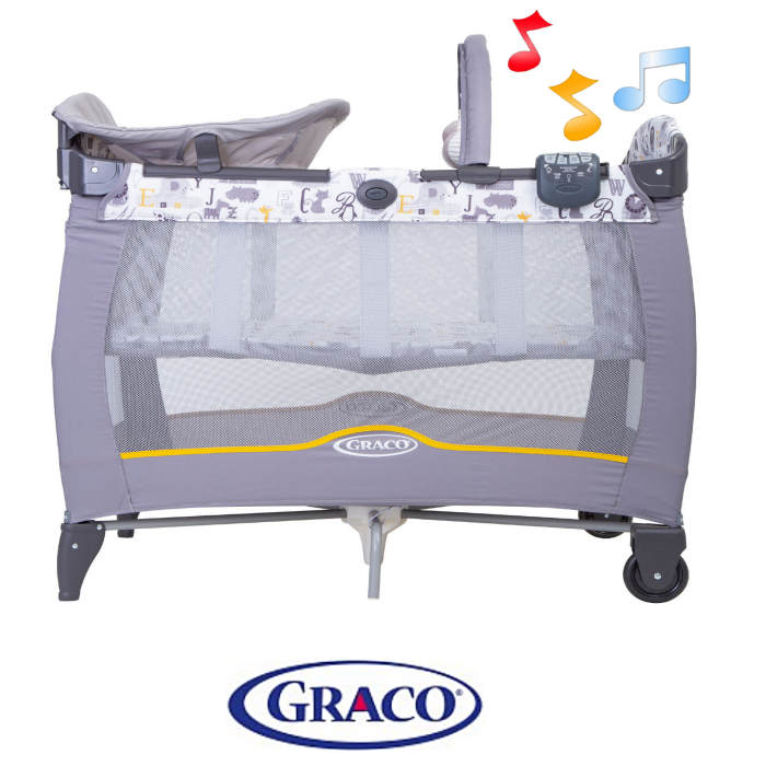 Graco Contour Electra Travel Cot ABC